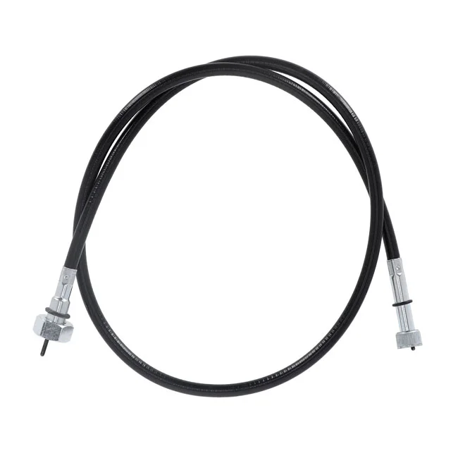 MCS Speedo cable, rear wheel drive. Black Vinyl - 971536