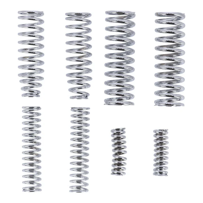 Samwel Heavy Duty 8-spring set for early Springer forks. Chrome - 2617-37