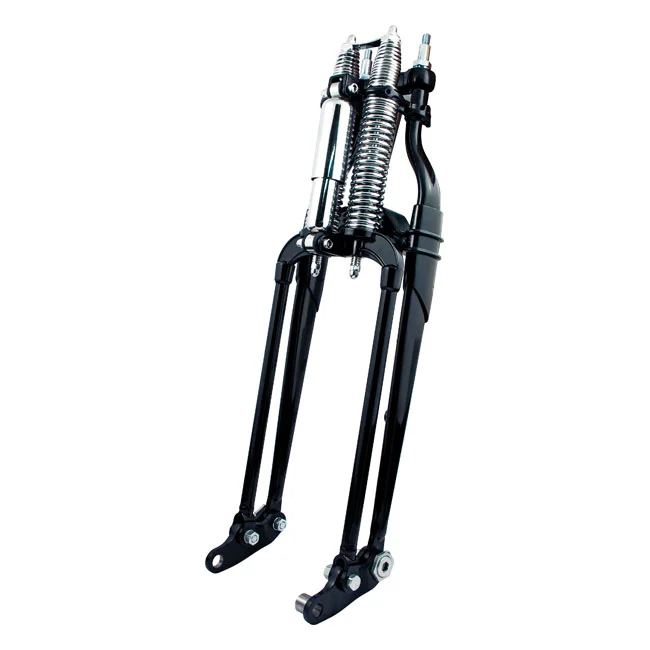 Samwel Reproduction FLST Softail Springer fork. Black/Chrome - 45766-04