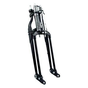 Samwel Reproduction FLST Softail Springer fork. Black/Chrome