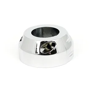 MCS Custom throttle clamp. e-throttle. Chrome