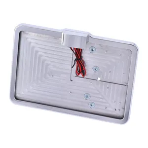 CPV CPV, ''slide-in'' license plate bracket. Side mount, polished