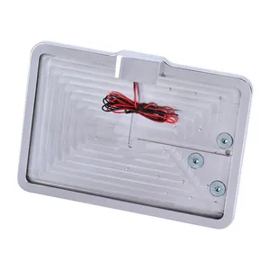 CPV CPV, ''slide-in'' license plate bracket. Side mount, polished