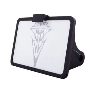 CPV CPV, ''slide-in'' license plate bracket. Side mount, black