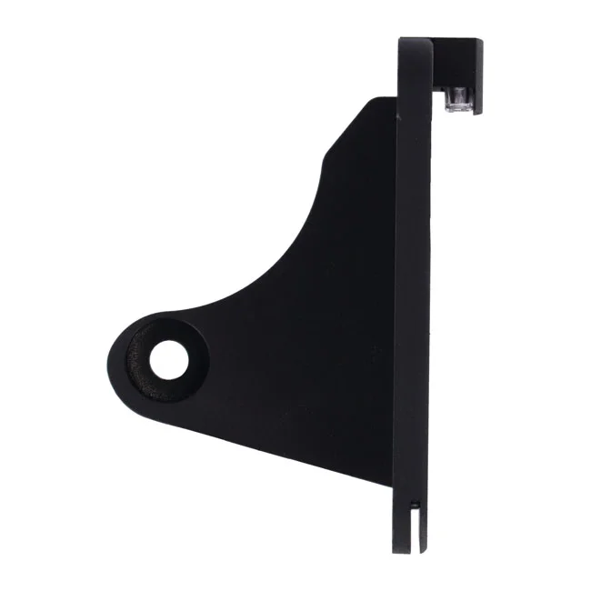 CPV ''slide-in'' license plate bracket. Side mount, black