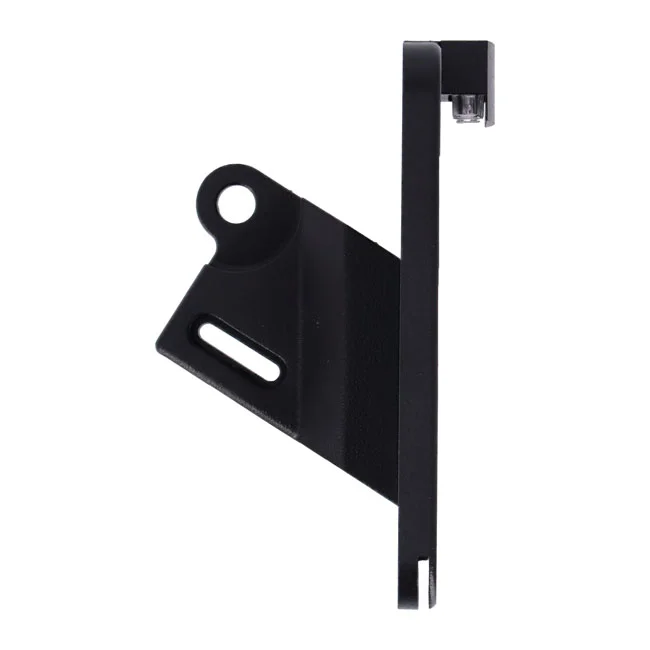 CPV ''slide-in'' license plate bracket. Side mount, black