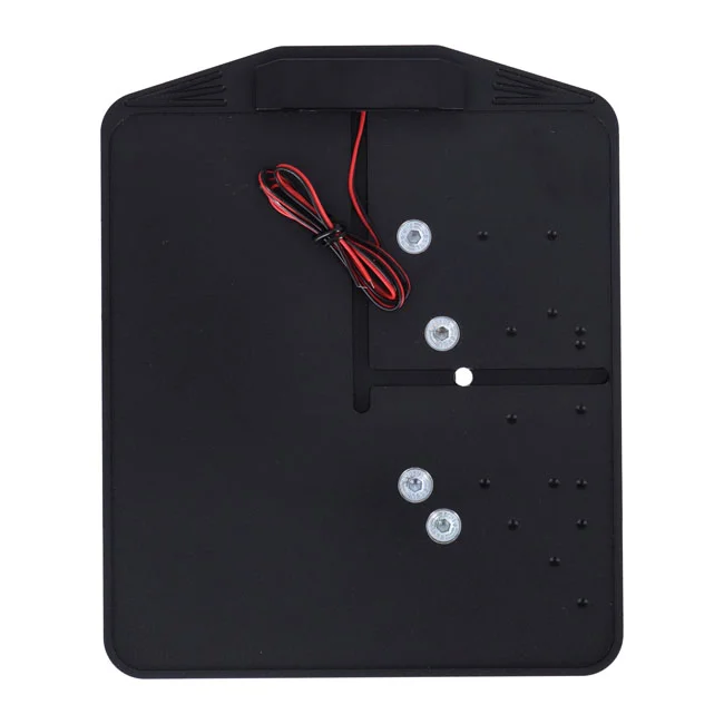 CPV Side mount license plate bracket. Black powder coated