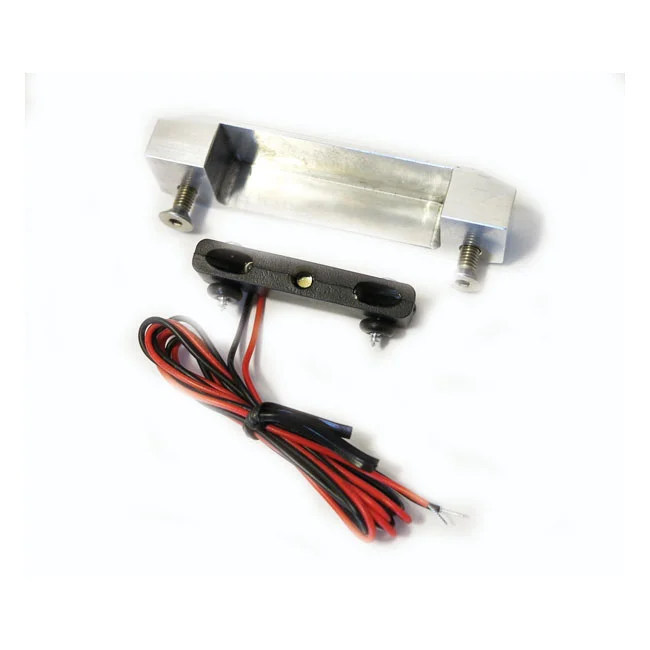 CPV Micro-LED license plate light & housing. Polished
