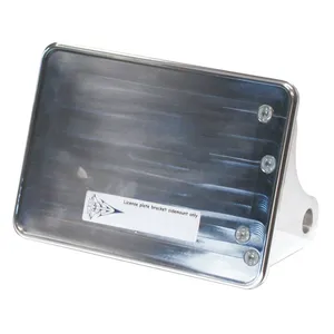 CPV CPV, side mount license plate bracket. Polished