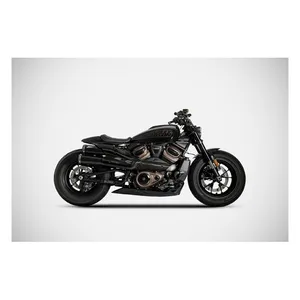 Zard Zard, Sportster S Top Gun exhaust system. Matte black