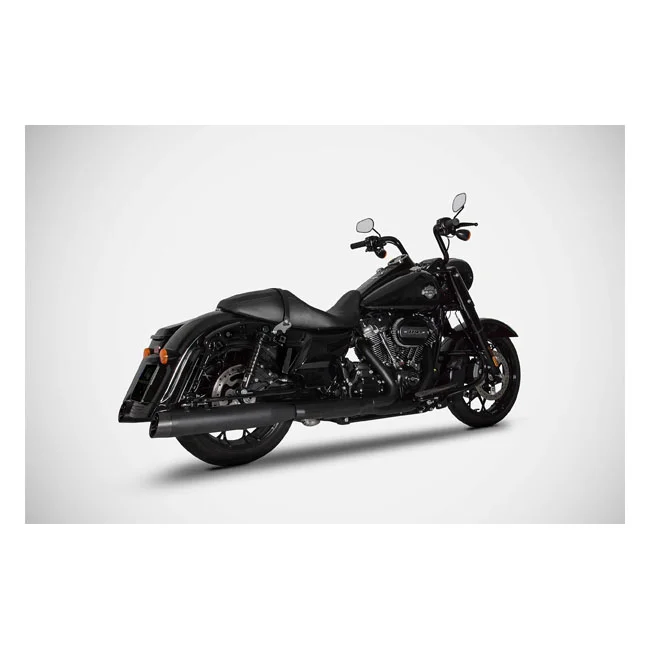 Zard Inox Touring slip-on mufflers. Matte black