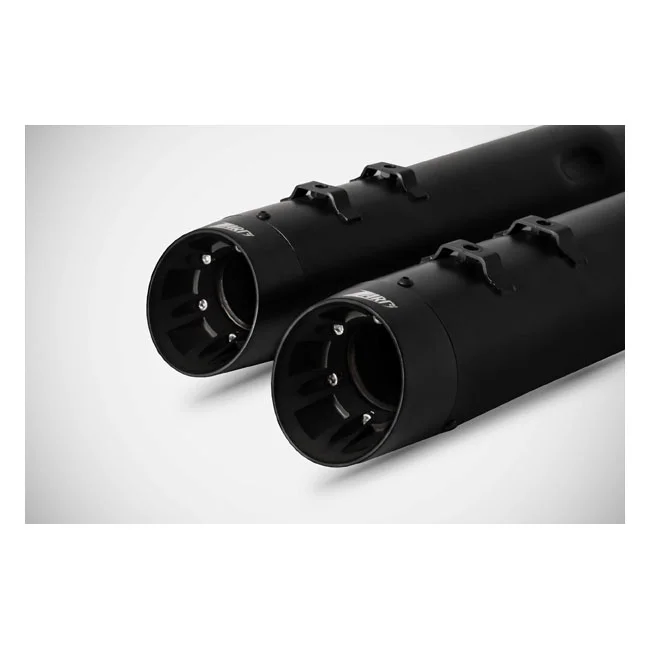Zard Inox Touring slip-on mufflers. Matte black