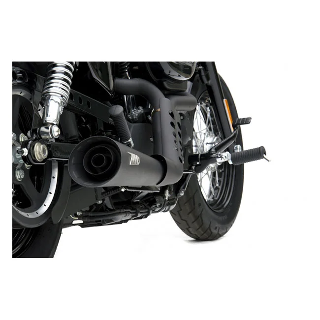 Zard Sport 2-1 exhaust XL Sportster. Black
