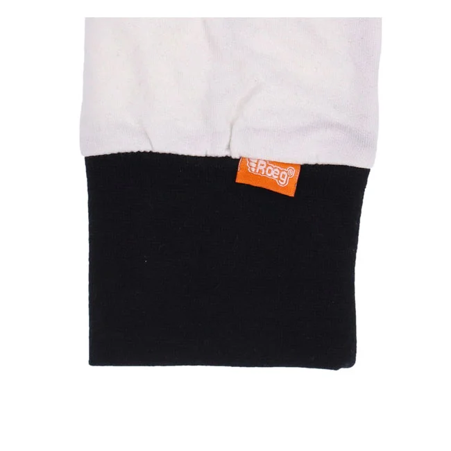 Roeg Shawn stripe sweatshirt off-white/black