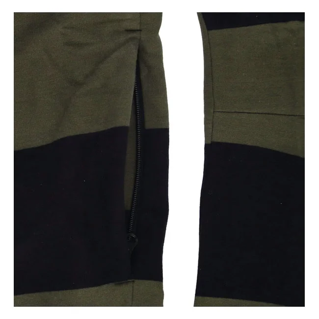 Roeg Shawn stripe sweatshirt army/black