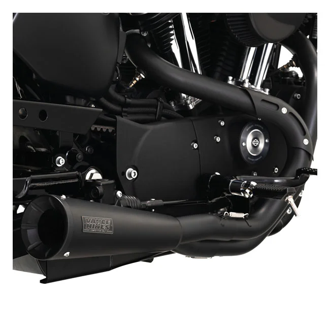 Vance & Hines & Hines, Upsweep 2-1 exhaust. stainless black