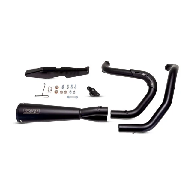 Vance & Hines & Hines, Upsweep 2-1 exhaust. stainless black