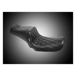 Le Pera LePera, TailWhip 2-up seat. Double Diamond, black