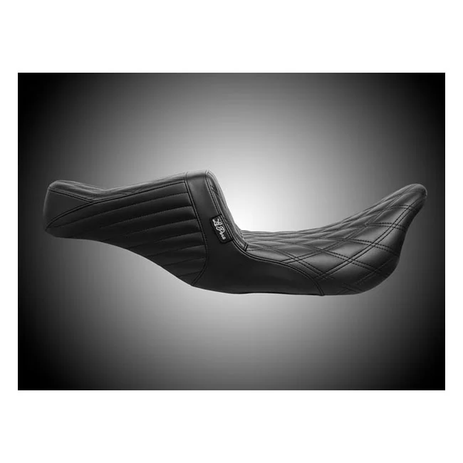Le Pera LePera, TailWhip 2-up seat. Double diamond, black