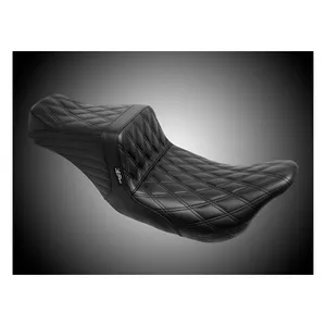 Le Pera LePera, TailWhip 2-up seat. Double diamond, black