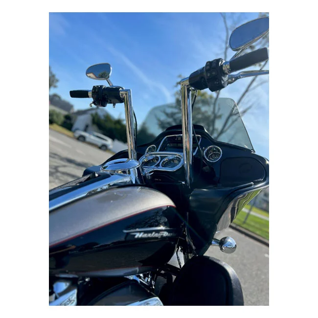 Burly 1-1/2" Jason bar, 16" rise. Chrome