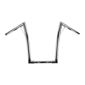 Burly Burly, 1-1/4" Louie bar, 16" rise. Chrome