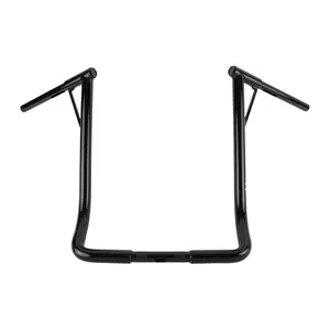 Burly Burly, 1-1/4" Louie B bar, 19" rise. Black