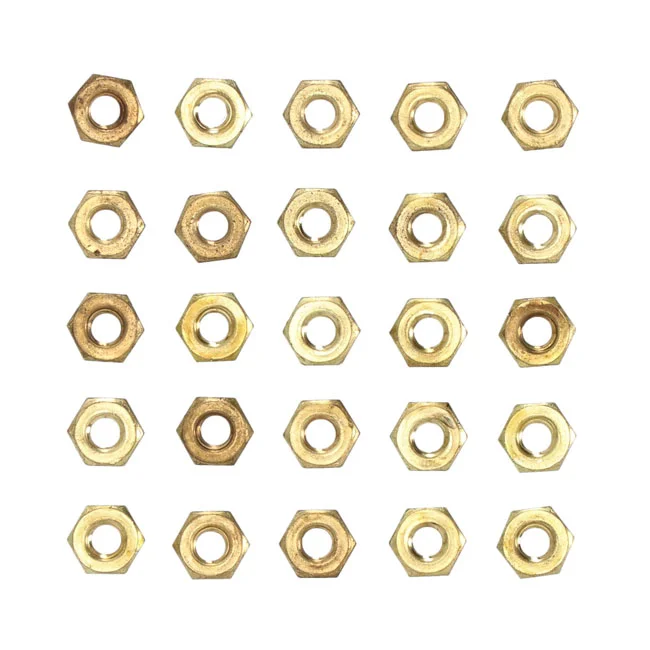 Gardner-Westcott Hex nut, 10/32 x 1/8 x 5/16 - 25 pack - 7634