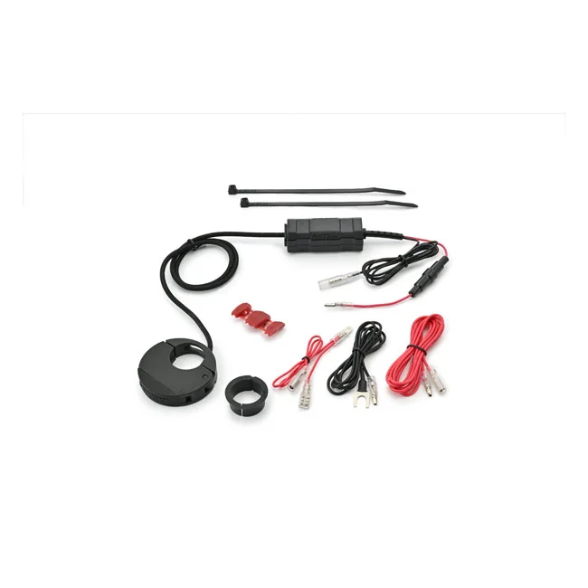 Daytona Slim mount USB Type-C charge port. Black