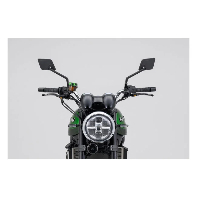 Daytona D-Mirror-20, Flat Mirror. Square. Black. Right side