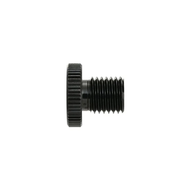 Daytona Mirror hole plug. Black. RHT