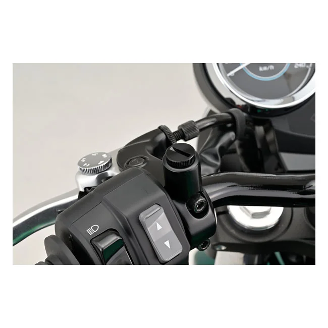 Daytona Mirror hole plug. Black. RHT