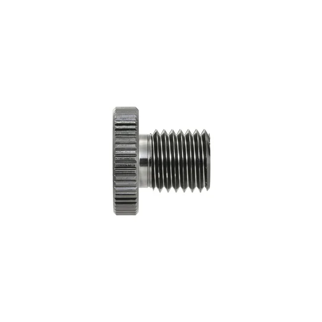 Daytona Mirror hole plug. Gun-metal. RHT
