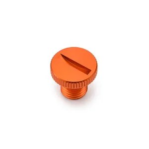 Daytona Daytona, mirror hole plug. Orange. RHT