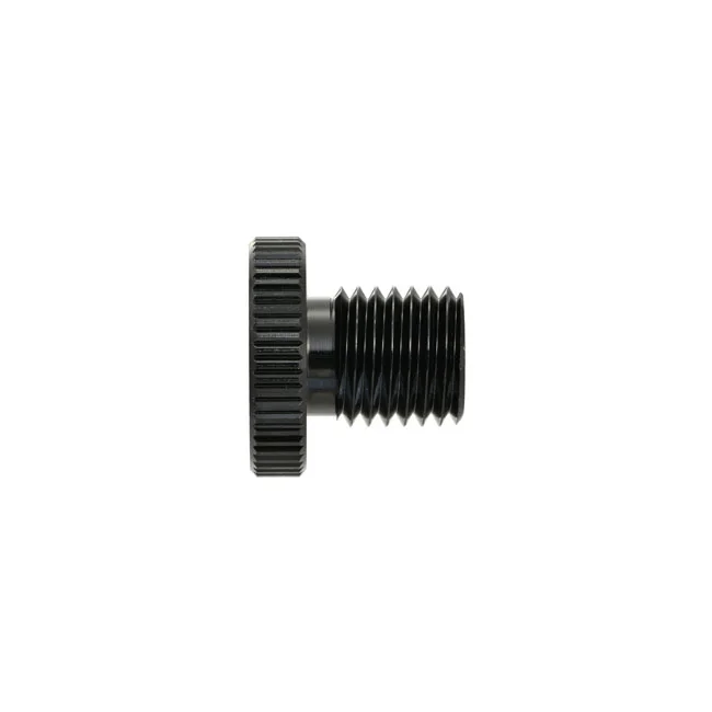 Daytona Mirror hole plug. Black. LHT