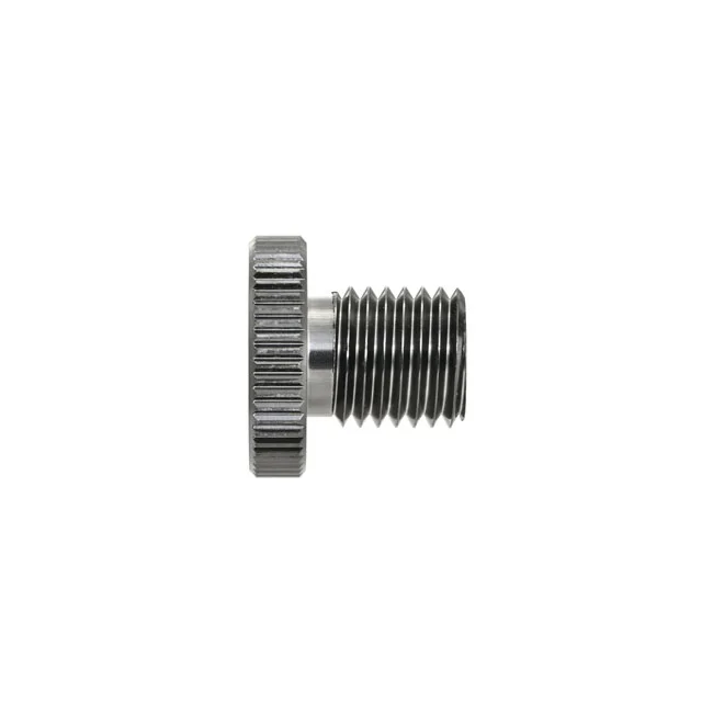 Daytona Mirror hole plug. Gun-metal. LHT