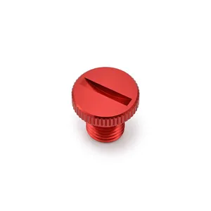 Daytona Daytona, mirror hole plug. Red. LHT