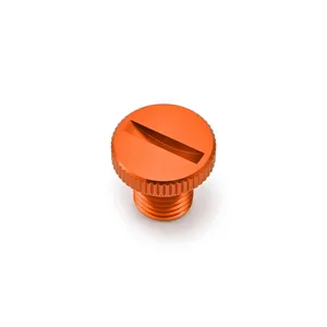 Daytona Daytona, mirror hole plug. Orange. LHT