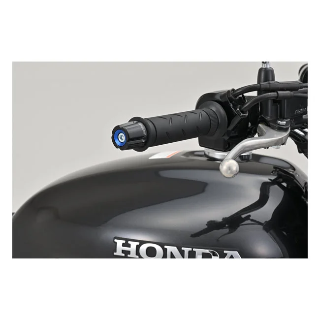 Daytona Compass handlebar end. Blue