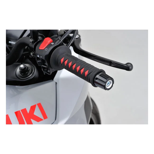 Daytona Compass handlebar end. Silver