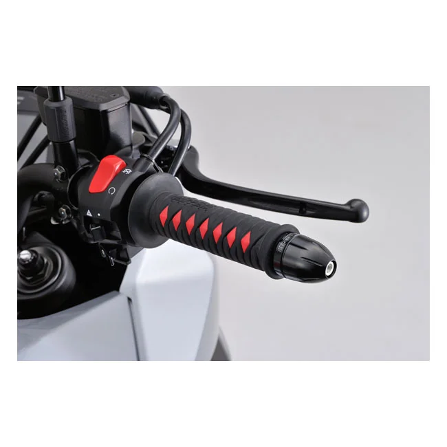 Daytona Bullet handlebar end. Black