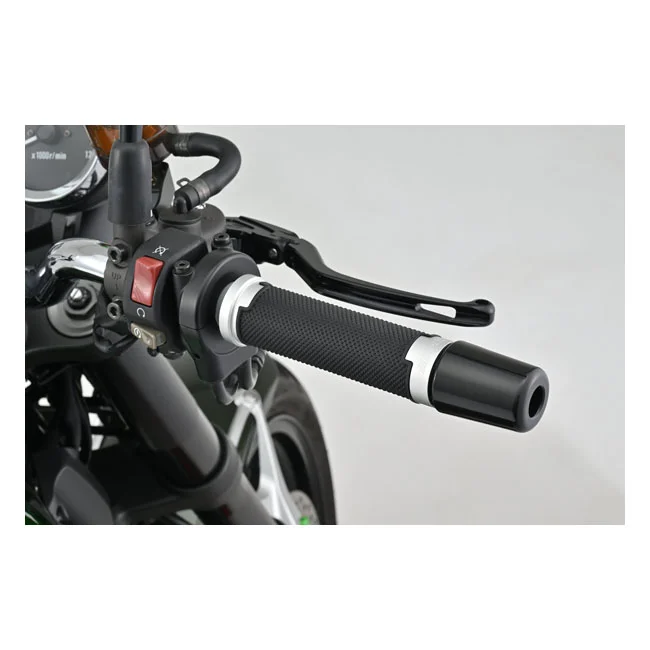 Daytona Base grip set. Black / Silver