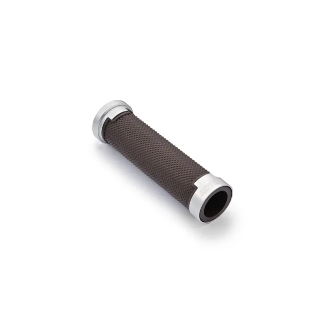 Daytona Base grip set. Brown / Silver