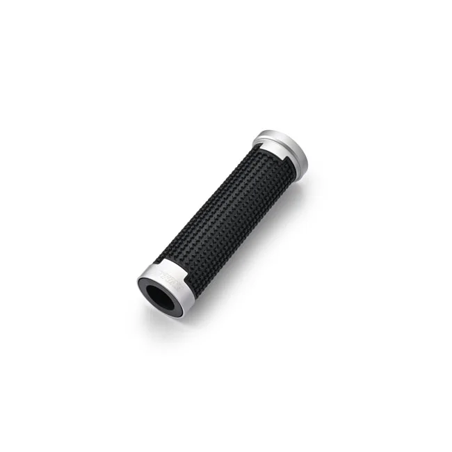 Daytona Cross grip set. Black/silver