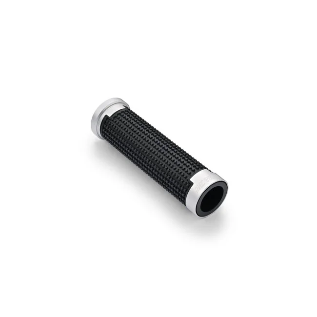 Daytona Cross grip set. Black/silver