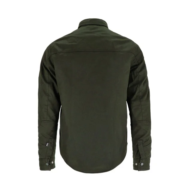 Roeg Chris wax overshirt army