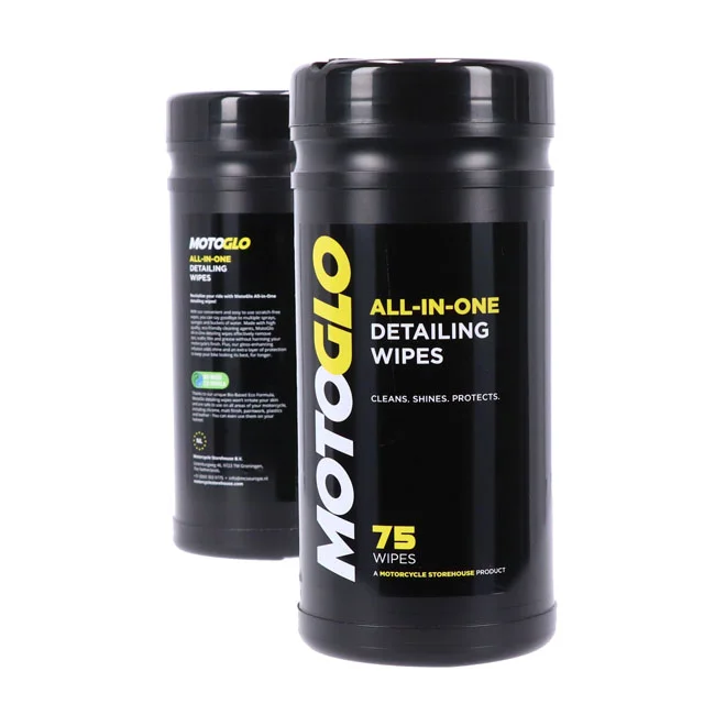 MotoGlo Detailing Wipes dispenser