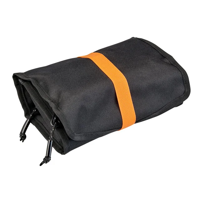 Biltwell Exfil-0 2.0 tool roll. Black/orange
