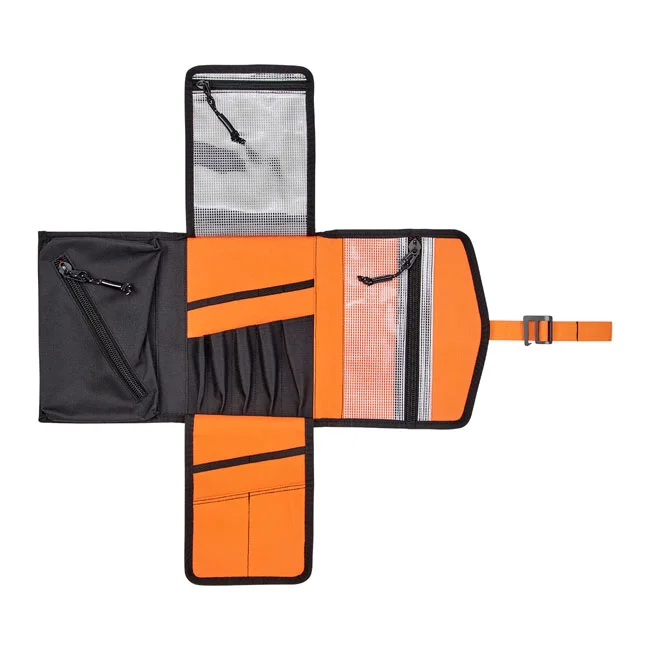 Biltwell Exfil-0 2.0 tool roll. Black/orange