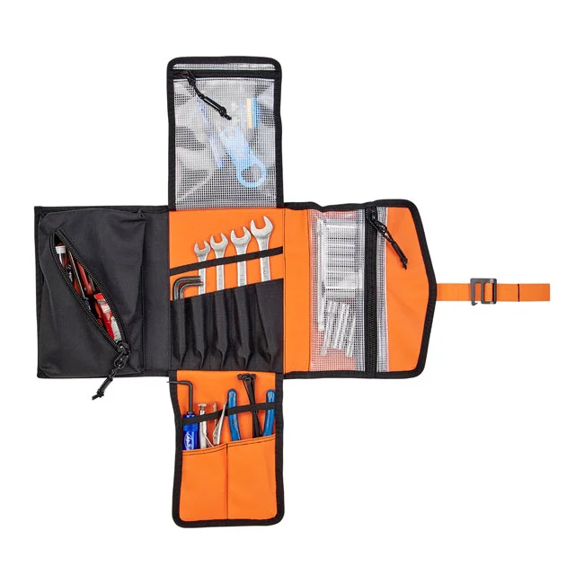 Biltwell Exfil-0 2.0 tool roll. Black/orange